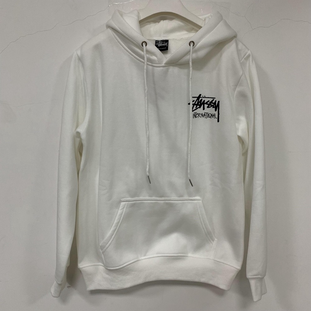 Stussy White Hoodie